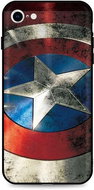 TopQ Cover iPhone SE 2020 3D silicone Captain America 49725 - Phone Cover