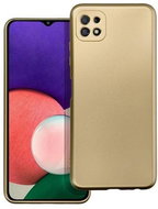TopQ Cover Metallic Samsung A22 5G gold 76006 - Phone Cover