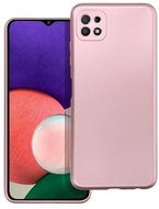 TopQ Cover Metallic Samsung A22 5G pink 76005 - Phone Cover
