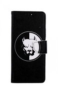 TopQ Case Xiaomi Redmi Note 10 Pro book Black and white pitbull 59717 - Phone Case