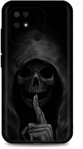 TopQ Cover Xiaomi Redmi 10C Dark Grim Reaper 75143 - Phone Cover - Main image