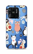 TopQ Cover Xiaomi Redmi 10C Happy Cats 76125 - Phone Cover