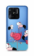 TopQ Cover Xiaomi Redmi 10C Cartoon Flamingos 76069 - Phone Cover