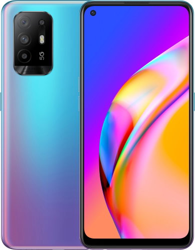 OPPO Reno 5Z 5G Blue - Mobile Phone - Main image