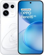 OPPO Reno16 5G 8GB/512GB Pop White - Mobile Phone