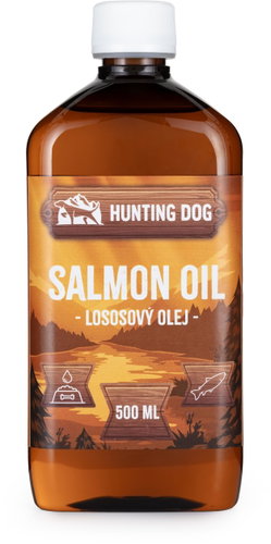 Hunting Dog - Salmon oil 500 ml - Oil for Dogs - Main image