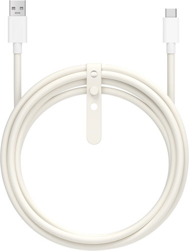 OPPO USB-A to Type-C Cable 12A 1M White - Data Cable - Main image