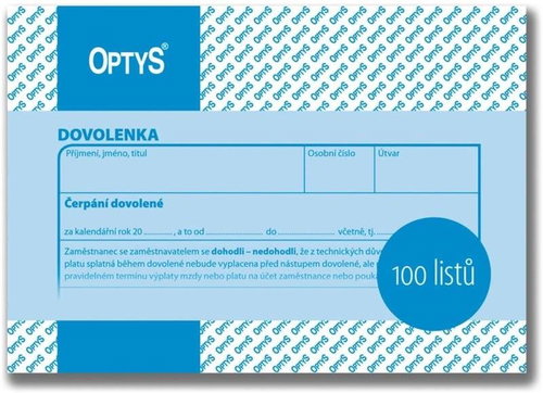 OPTYS 1146 Holiday - Form - Main image