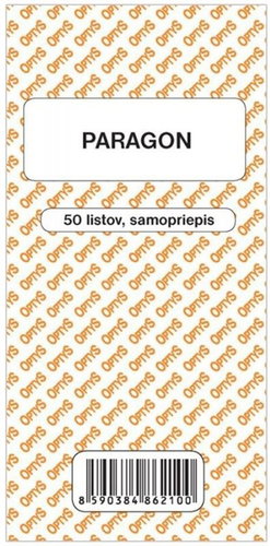 OPTYS 8621 Paragon Block Unnumbered - Form - Main image