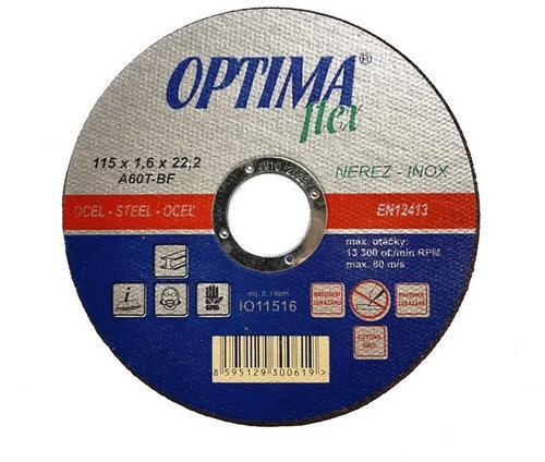OPTIMA 115x1 6x22 Stainless-steel Optimaflex - Cutting Disc - Main image