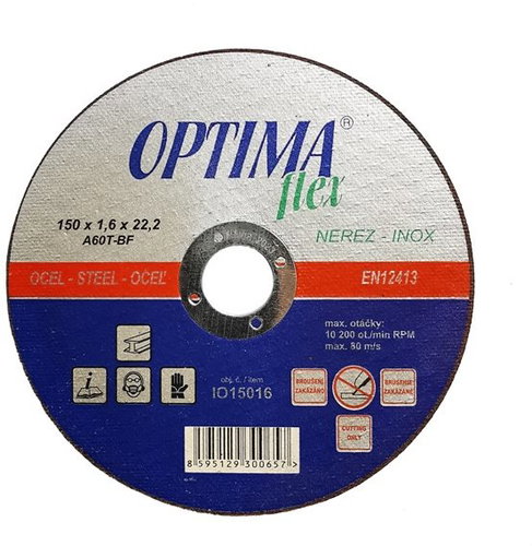 OPTIMA 150x1 6x22 Stainless-steel Optimaflex - Cutting Disc - Main image