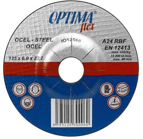 OPTIMA 150x6x22 Steel Optimaflex - Grinding Wheel - Main image
