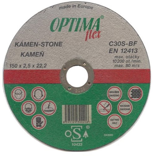 OPTIMA 230x2 5x22 Stone Optimaflex - Cutting Disc - Main image