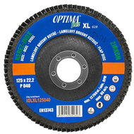 OPTIMAflex Lamellar Grinding Disc, Zircon 125mm P80 with Multiple Slats - Lamellar Disc