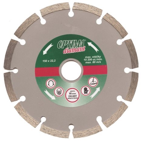 OPTIMAdiamant Diamond Cutting Disc for Concrete 150mm - Diamond Disc - Main image