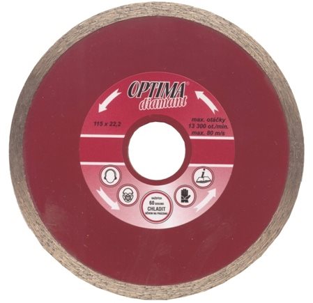 OPTIMAdiamant Diamond Cutting Disc for Paving 115mm - Diamond Disc - Main image