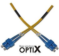 OPTIX SC-SC Optical Patch Cord 09/125 0.5m G.657A - Data Cable