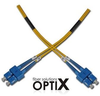 OPTIX SC-SC Optical Patch Cord 09/125 5m G.657A - Data Cable - Main image