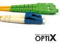 OPTIX SC/APC-LC optický patch cord 09/125 15 m G657A - Dátový kábel