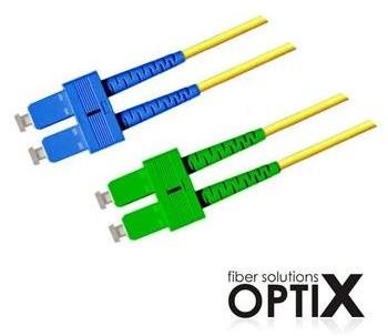 OPTIX SC/APC-SC Optical Patch Cord 09/125 3m G657A - Data Cable - Main image