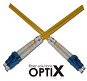 Data Cable OPTIX LC-LC Optical Patch Cord 09/125 0,5m G.657A - Datový kabel