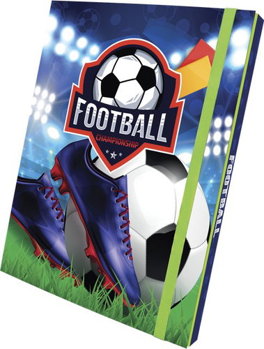 OPTIMUM 3D A5 Notebook Cover, Football - Desky na sešity - Main image