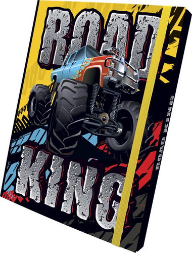 OPTIMUM 3D A4 Folder, King of the Road - Desky na sešity - Main image