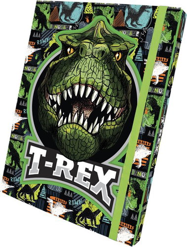 OPTIMUM 3D A4 Exercise Book Folder – T-Rex - Desky na sešity - Main image