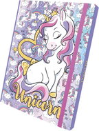 OPTIMUM 3D A4 Notebook Folder, Unicorn - Desky na sešity