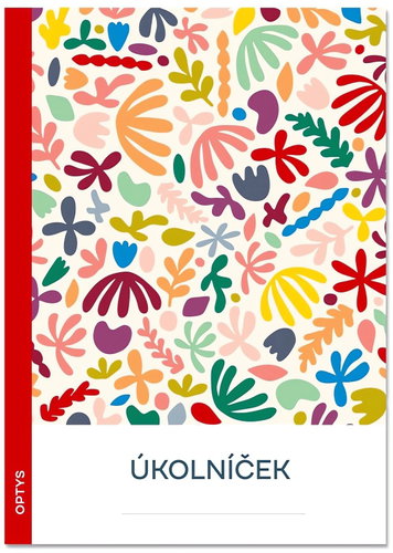 OPTYS homework book A6, 20 sheets, colour motif - Exercise Book - Main image