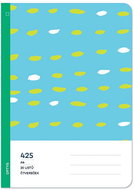 OPTYS 425 bezdřevý, čtverečkovaný, nebe - Sešit