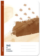 OPTYS 545 bezdřevý, čtverečkovaný, čokoláda - Sešit