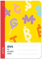 OPTYS 644 woodless, lined, letters - Exercise Book