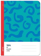 OPTYS 564 woodless, lined, spirals - Exercise Book