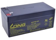 Long 12V 3Ah olověný akumulátor F1 (WP3-12) - Nabíjecí baterie