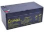 Long 12 V 3 Ah olovený akumulátor F1 (WP3-12) - Nabíjateľná batéria