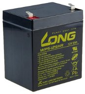 Long 12V 5Ah Lead Acid Battery HighRate F1 (WP5-12SHR F1) - Rechargeable Battery
