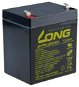 Long 12 V 5 Ah olovený akumulátor HighRate F1 (WP5-12SHR F1) - Nabíjateľná batéria