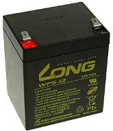 Long 12V 5Ah olověný akumulátor F2 (WP5-12B F2) - Baterie pro záložní zdroje