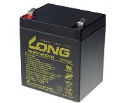 Batéria pre záložný zdroj Long 12 V 5 Ah olovený akumulátor HighRate F2 (WP5-12SHR F2) - Baterie pro záložní zdroje