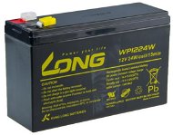 Long 12V 6Ah Lead Acid Battery HighRate F2 (WP1224W) - Rechargeable Battery
