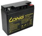 Long 12V 18Ah lead acid battery HighRate F3 (WP18-12SHR) - UPS Batteries