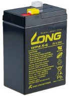 Long 6 V 4,5 Ah olovený akumulátor F1 (WP4.5-6) - Batéria pre záložný zdroj