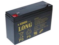 Long 6V 12Ah lead acid battery F1 (WP12-6S) - UPS Batteries