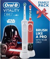Oral-B Vitality White Cross Action + Vitality Star Wars - Electric Toothbrush