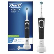 Oral-B Vitality Black Cross Action + 1 Sensi UT refill - Electric Toothbrush