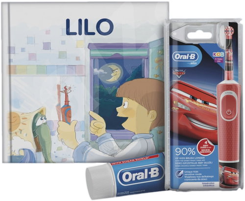 Oral-B Vitality Kids Cars + Oral-B Toothpaste + Book - Electric Toothbrush - Main image