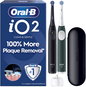 Elektrische Zahnbürste Oral-B iO 2 Duo Schwarz & Waldgrün - Elektrický zubní kartáček