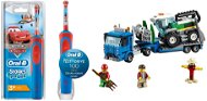 Oral-B Vitality Kids Cars + LEGO City 60223 Kombájn szállító - Készlet