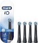 Oral-B iO Ultimate Clean Ersatzbürsten - schwarz - 4 Stück - Bürstenköpfe für Zahnbürsten